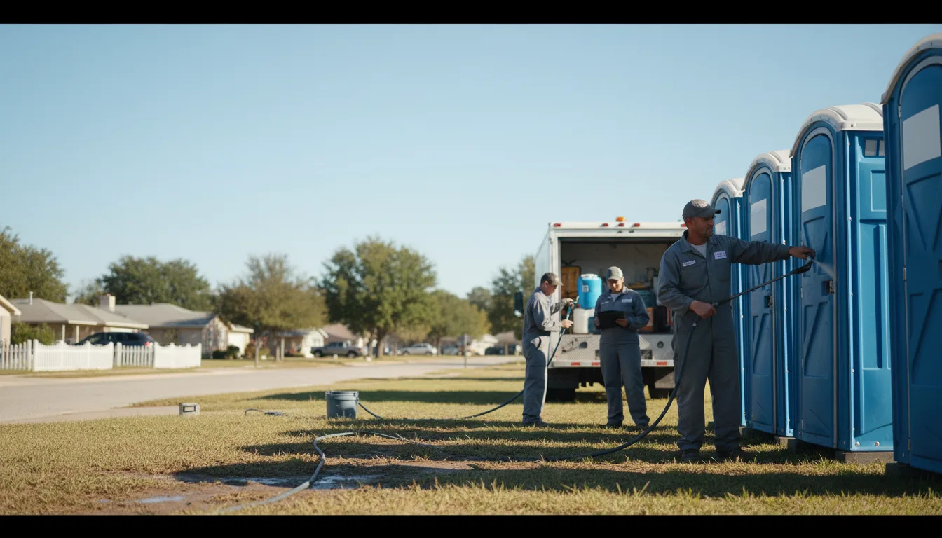 Long-Term Portable Toilet Rental in State University, AR near me